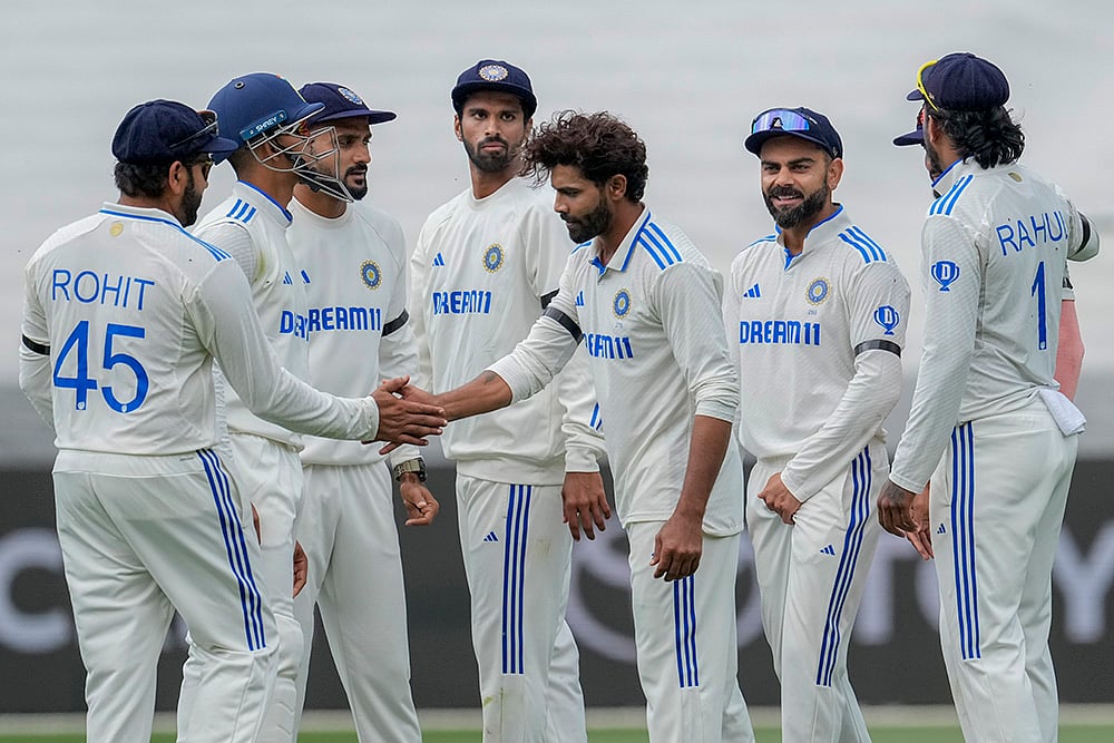 Melbourne Cricket Ground MCG IND Vs AUS 4th Test Day 2 Pics: Ravindra Jadeja