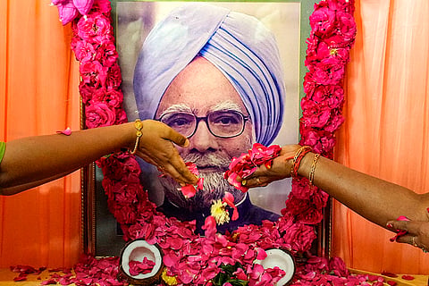 Tribute to Manmohan Singh in Chennai