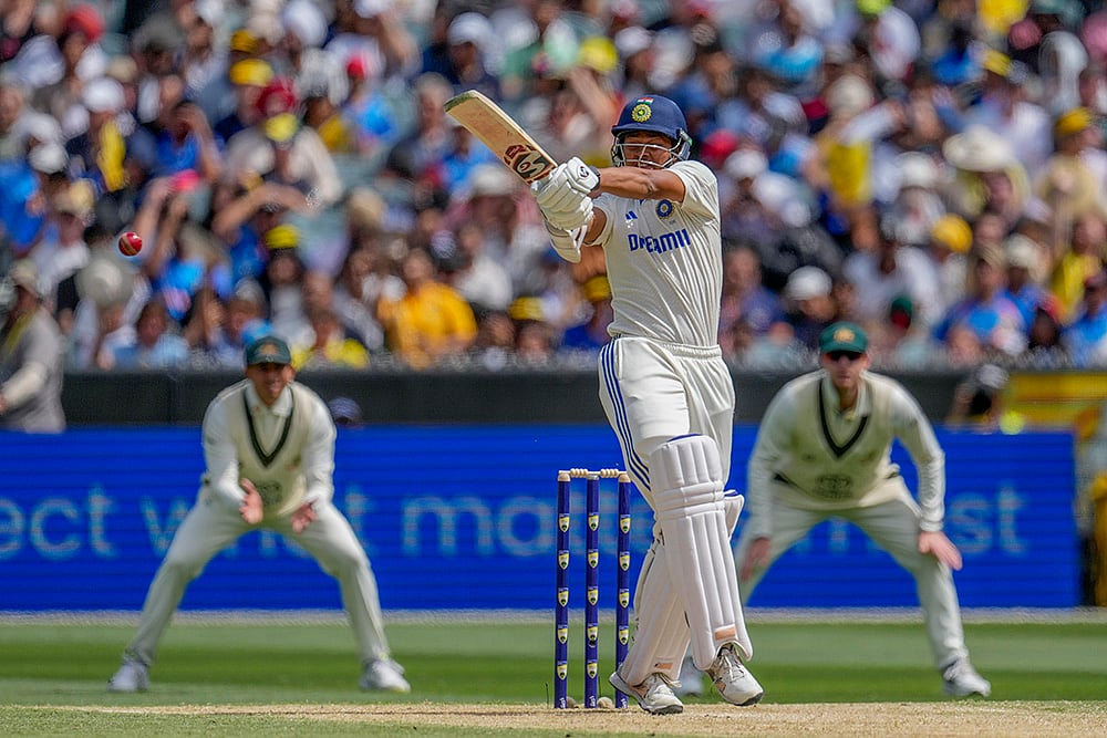 BGT series at Melbourne Cricket Ground IND Vs AUS Boxing Day 4th Test Day 2 Pics: Yashasvi Jaiswal