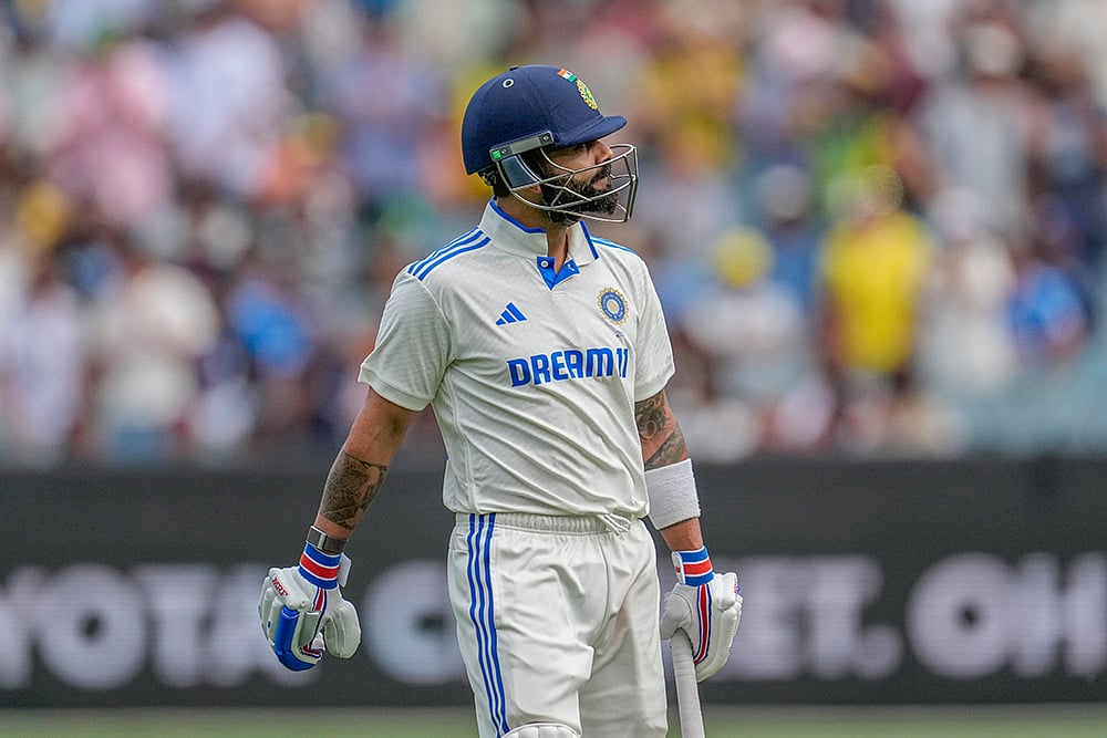 BGT series at Melbourne Cricket Ground MCG IND Vs AUS Boxing Day 4th Test Day 2 Pics: Virat Kohli