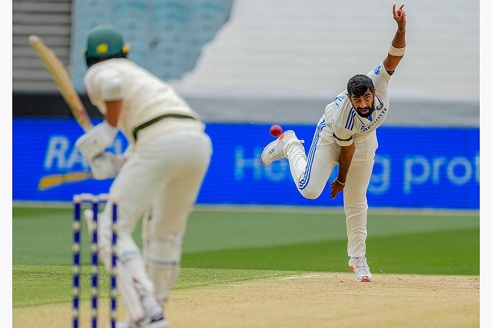 Melbourne Cricket Ground MCG IND Vs AUS 4th Test Day 2 Pics: Jasprit Bumrah