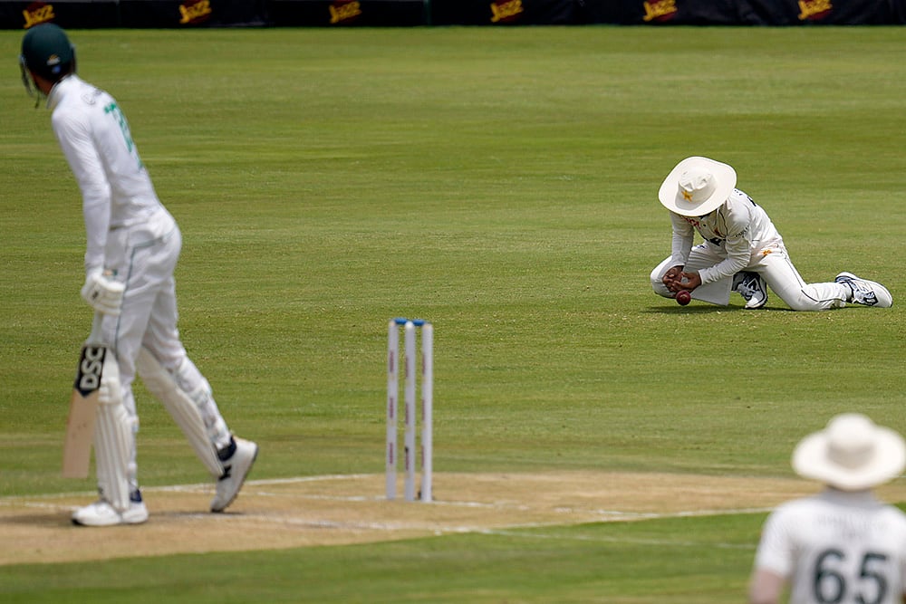 South Africa vs Pakistan Cricket at the Centurion Park SA vs PAK 1st test Day 2: Saim Ayub