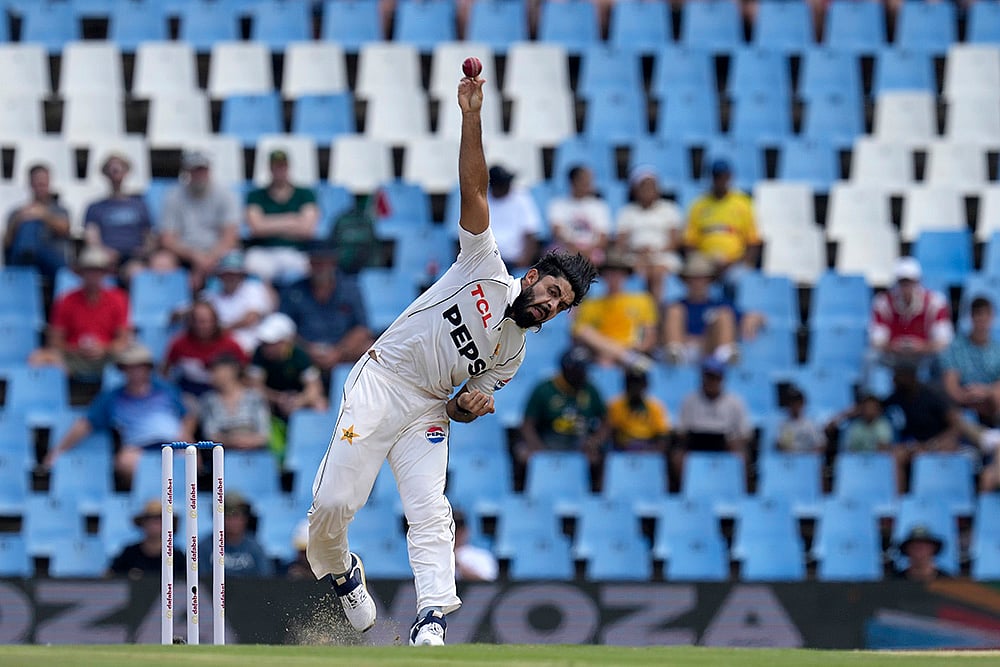 South Africa vs Pakistan Cricket at the Centurion Park SA vs PAK 1st test Day 2: Aamer Jamal