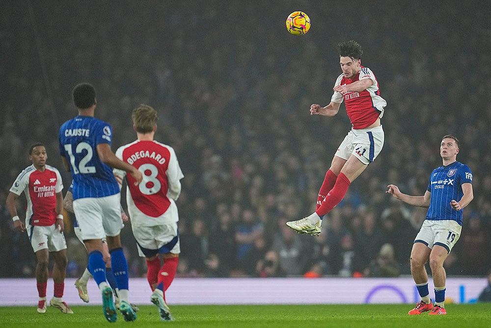 English Premier League Soccer Match: Arsenal Vs Ipswich Town