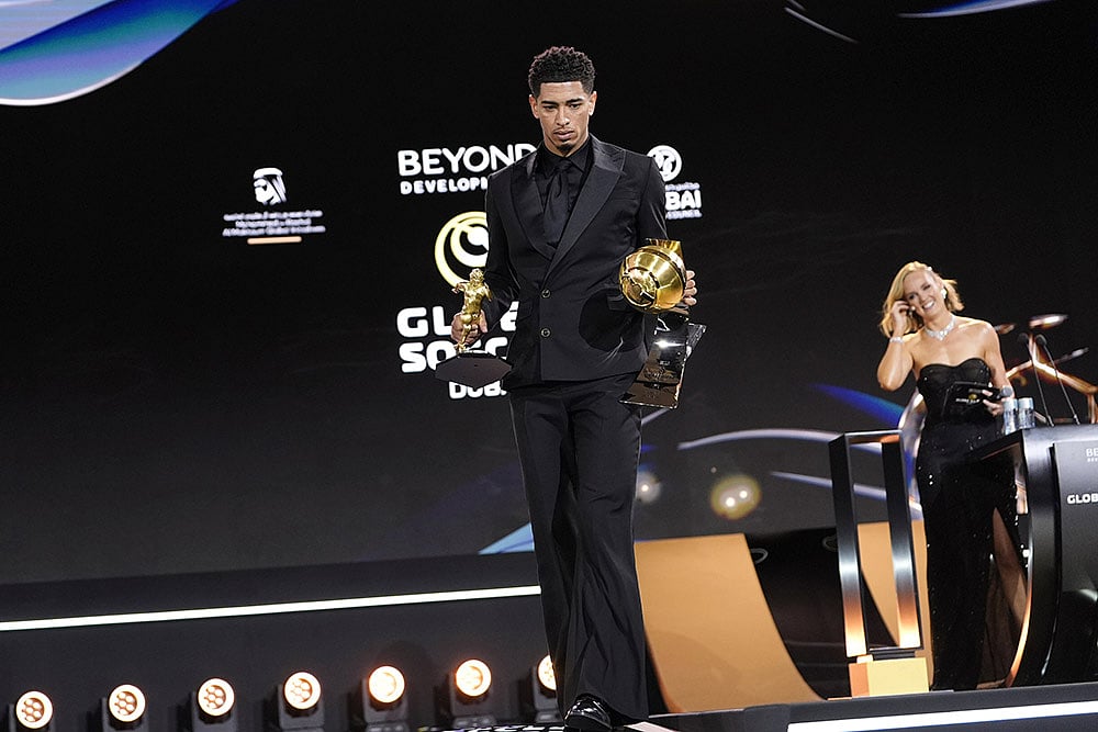 Globe Soccer Awards 2025 Jude Belligham