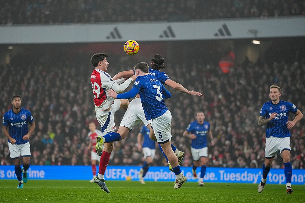 EPL: Ipswich Town vs Arsenal