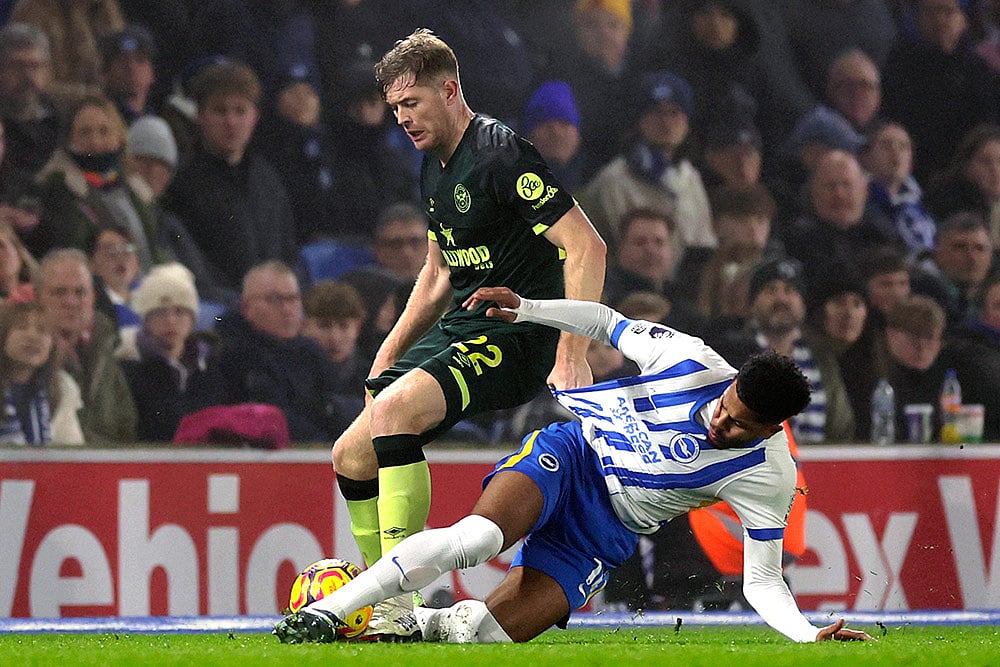 Britain Soccer Premier League: Brentford vs Brighton & Hove Albion