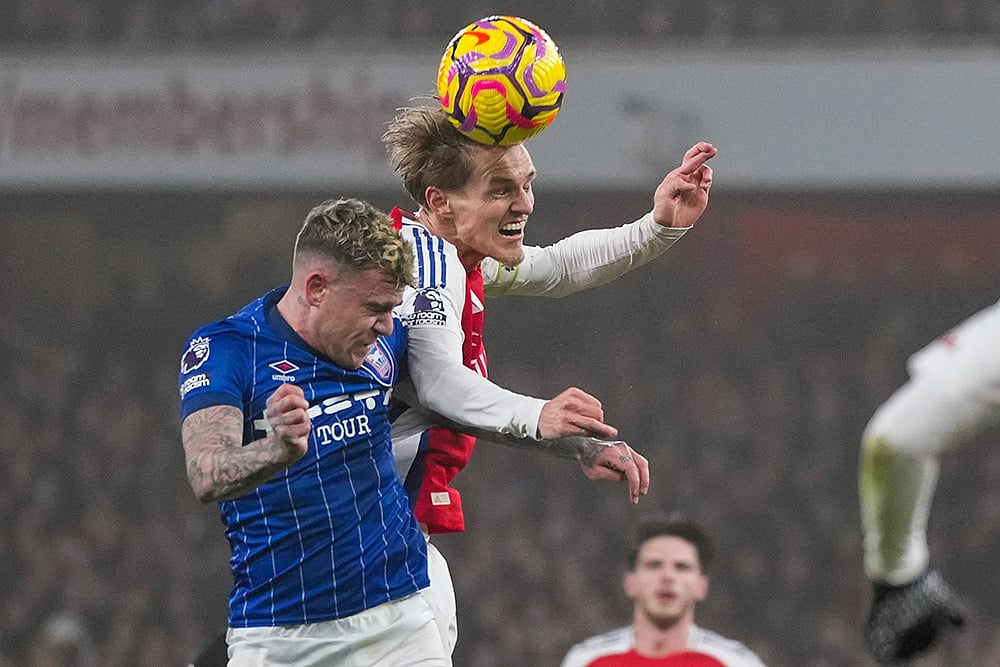 EPL: Arsenal Vs Ipswich Town