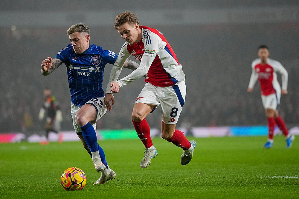 English Premier League 2024-25: Arsenal Vs Ipswich Town