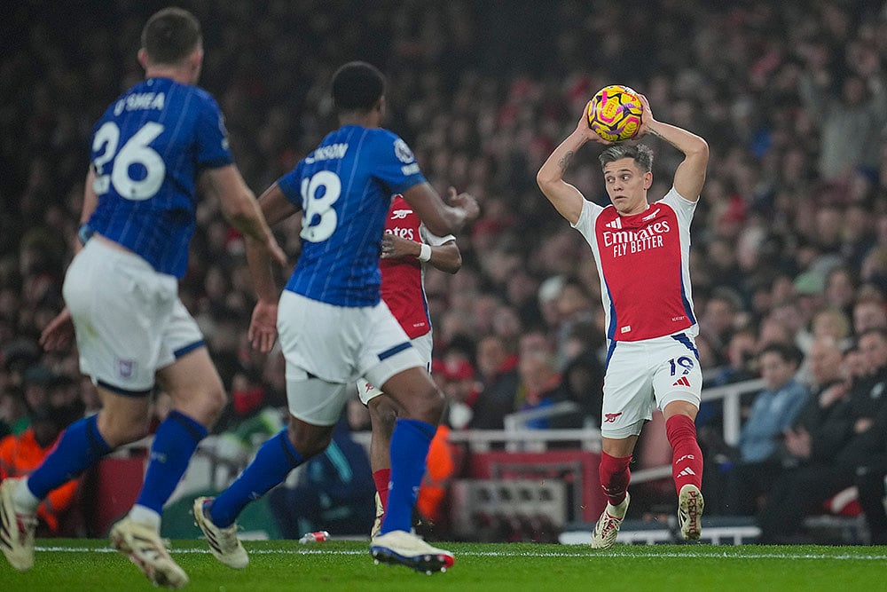 Britain Soccer Premier League: Arsenal Vs Ipswich Town