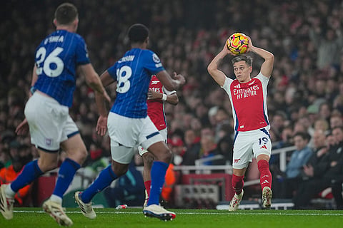 Britain Soccer Premier League: Ipswich Town vs Arsenal