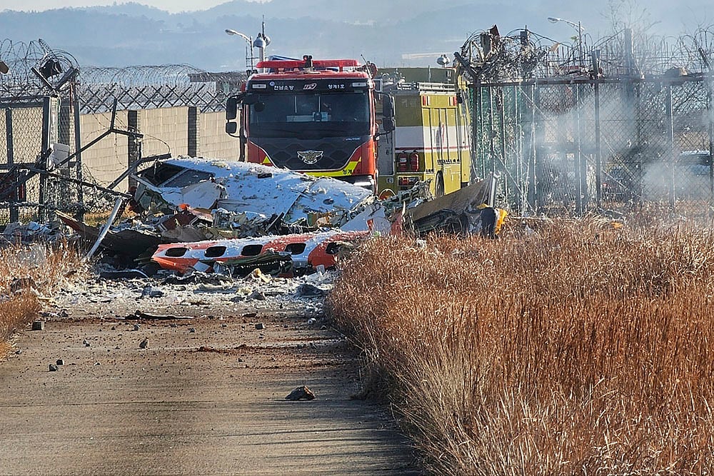 South Korea air accident Jeju Air jet crash photos: 2