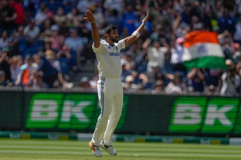 India Vs Australia, 4th Test Day 4: India's Jasprit Bumrah celebrates Sam Konstas's wicket