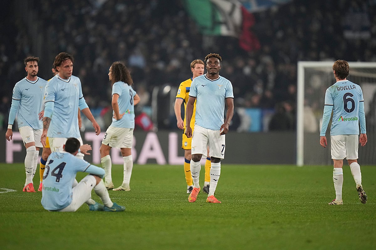 Italian Serie A soccer Lazio Vs Atalanta football match pics: 1