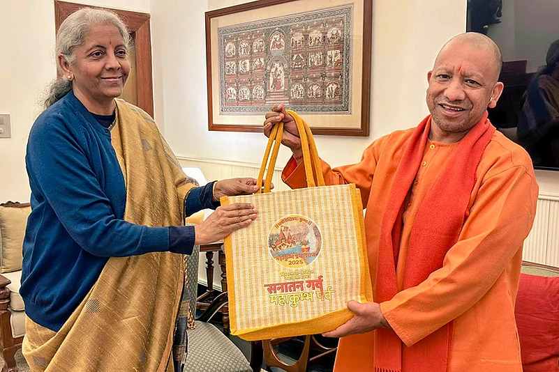 Yogi, Nirmala meet