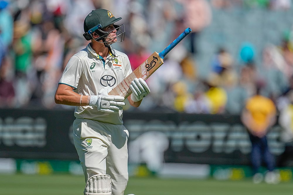 BGT series at Melbourne Cricket Ground Aus Vs Ind Boxing Day 4th Test Day 4 Pics: Marnus Labuschagne