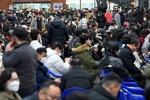 A temporary morgue has been set up as families of the victims are gathering at the airport