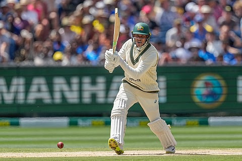 India Vs Australia, 4th Test Day 4: Australia's Usman Khawaja plays a shot