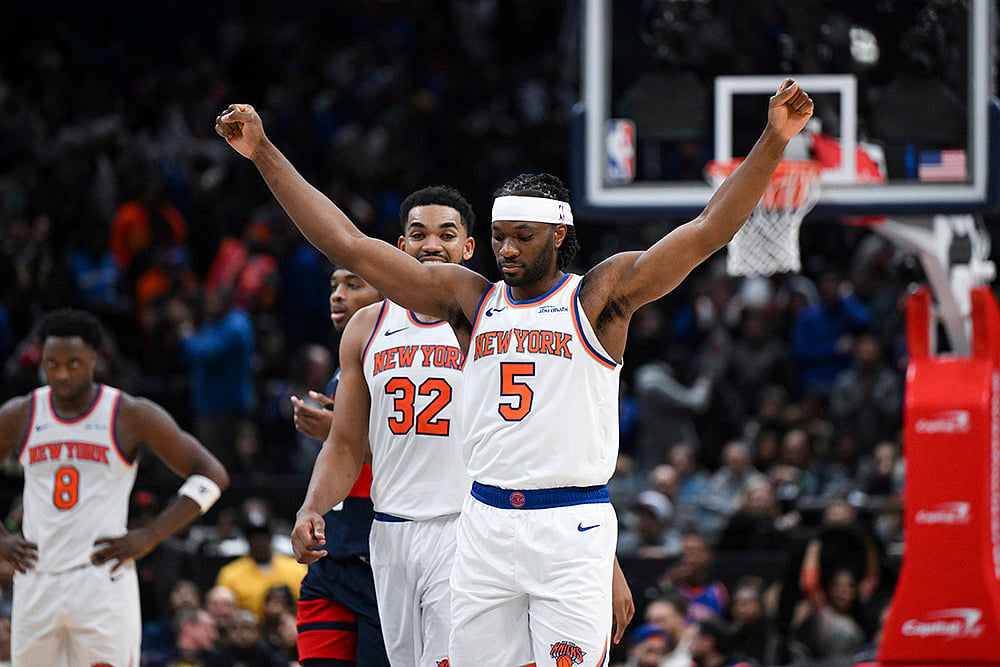 NBA 2024-25 New York Knicks vs Washington Wizards basketball game pics: 
