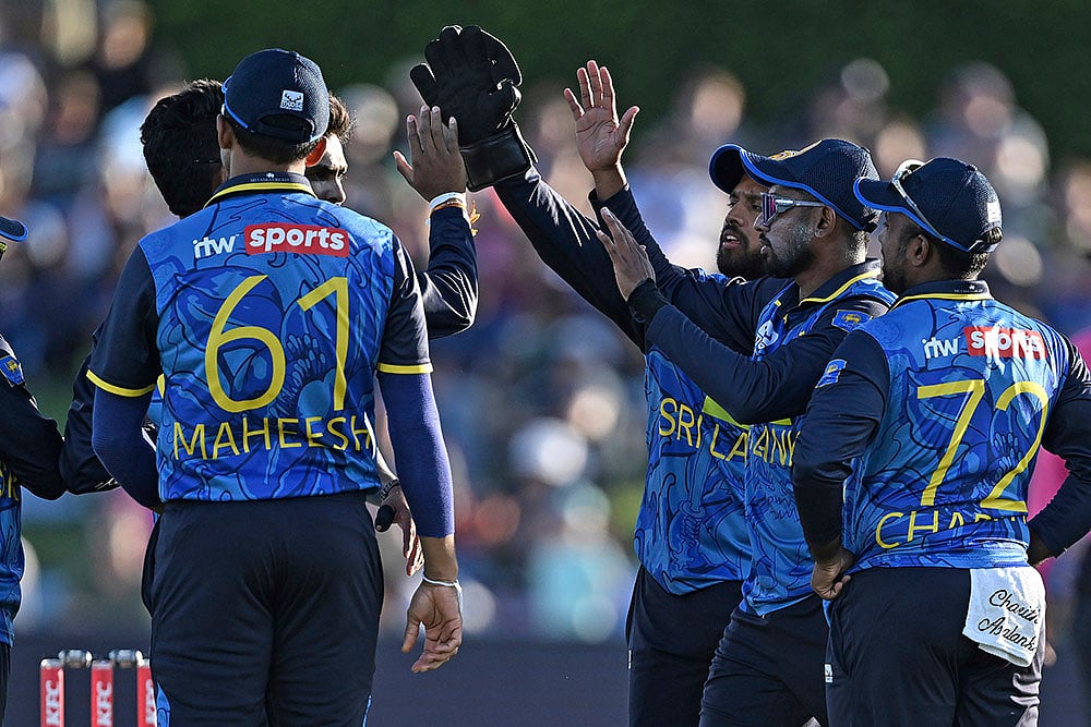 New Zealand Vs Sri Lanka NZ vs SL 2nd T20 Cricket photos: 1