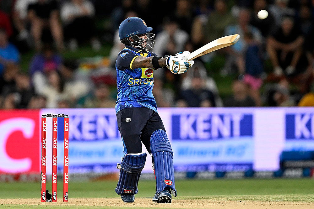 New Zealand Vs Sri Lanka NZ vs SL 2nd T20 Cricket photos: Pathum Nissanka