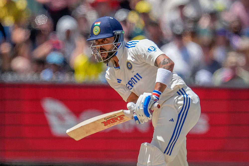 BGT series at Melbourne Cricket Ground MCG IND Vs AUS Boxing Day 4th Test Day 5 Pics: Virat Kohli