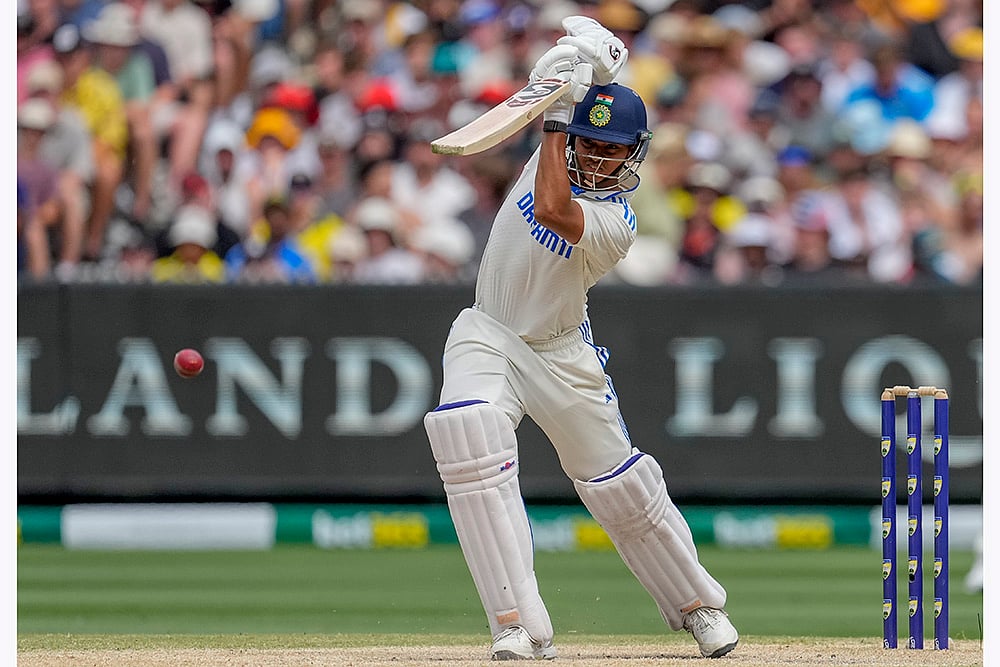 BGT series at Melbourne Cricket Ground IND Vs AUS Boxing Day 4th Test Day 5 Pics: Yashasvi Jaiswal