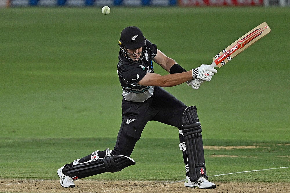 New Zealand Vs Sri Lanka NZ vs SL 2nd T20 Cricket photos: Mitchell Hay
