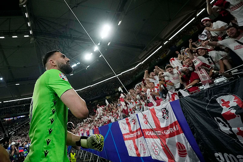 Best Sports Photos of Year-Ender 2024 Top Sporting pics: Giorgi Mamardashvili