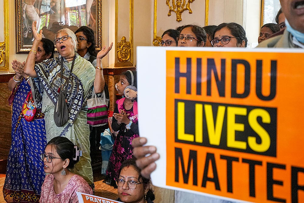 Prayer meeting for Bangladeshi Hindus