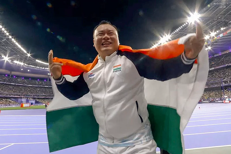 Indian at Paris Paralympics 2024 Best Photos of Year-Ender 2024 Sporting pics: Hokato Hotozhe Sema