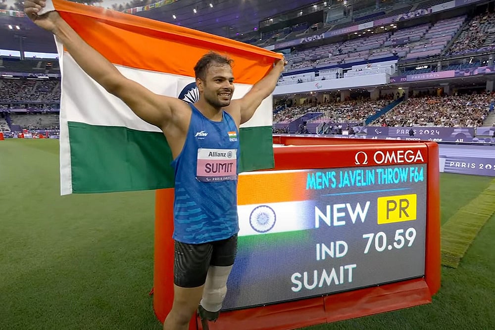 Sumit Antil - | Photo: PTI