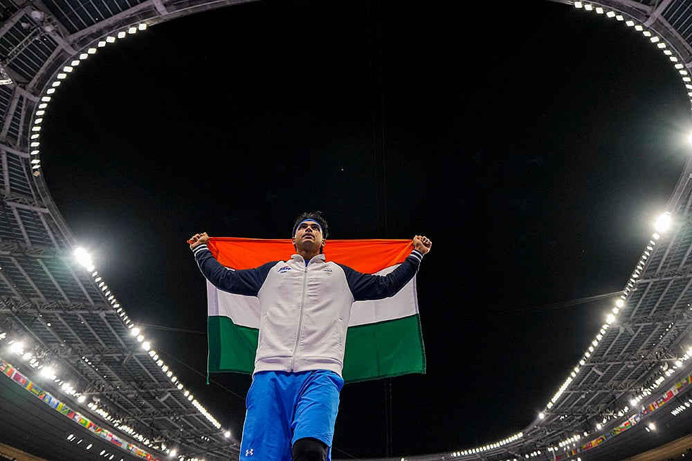 India at Paris olympics 2024 Best Photos of Year-Ender 2024 Sporting pics: Neeraj Chopra