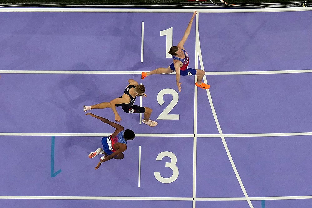 Best Sports Photos of Year-Ender 2024 Top Sporting pics: Cole Hocker