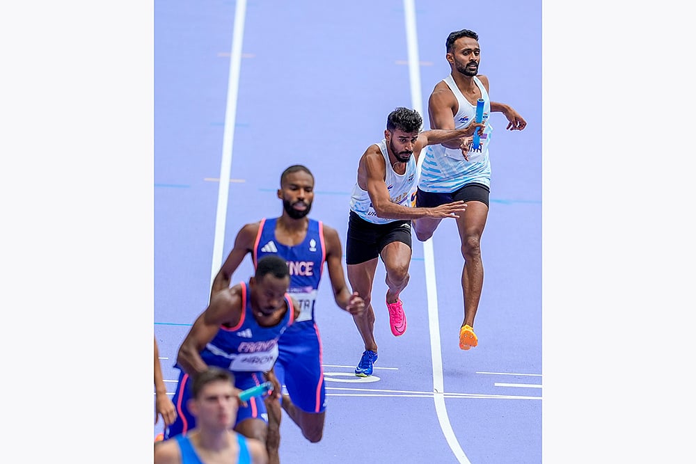 India at Paris olympics 2024 Best Photos of Year-Ender 2024 Sporting pics: Anas Yahiya 