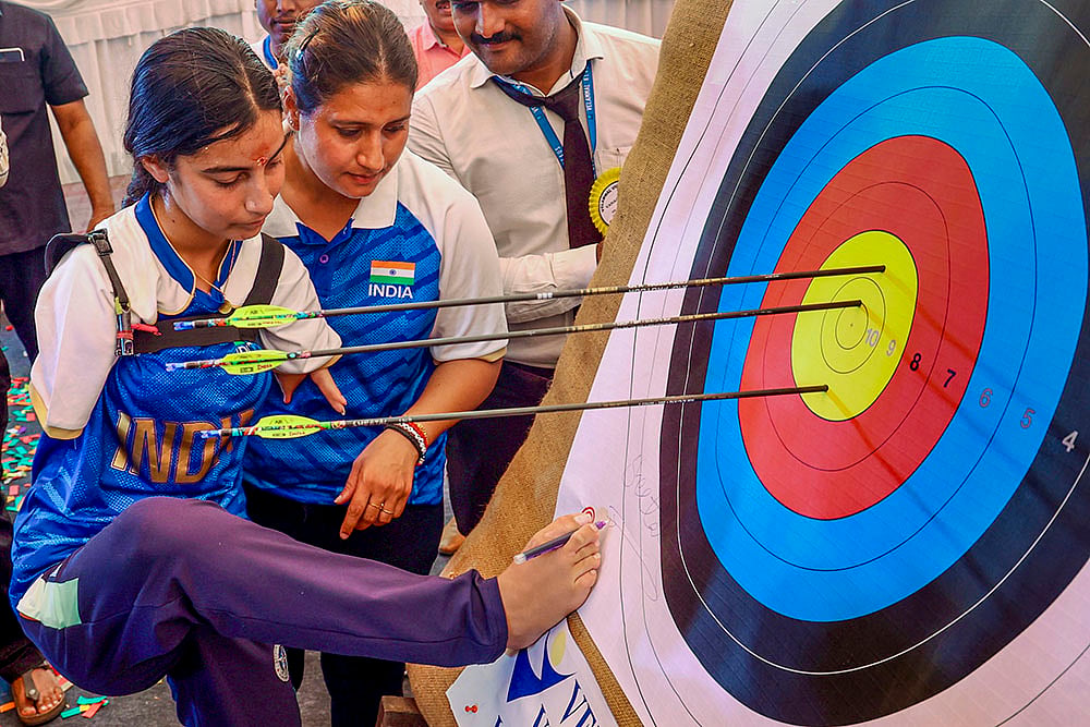 Indian at Paris Paralympics 2024 Best Photos of Year-Ender 2024 Sporting pics: Sheetal Devi