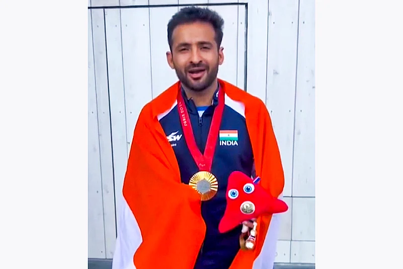 Indian at Paris Paralympics 2024 Best Photos of Year-Ender 2024 Sporting pics: Kumar Nitesh