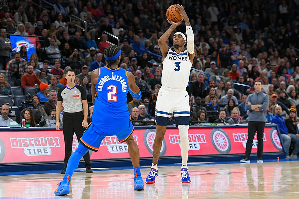 Thunder Timberwolves Basketball