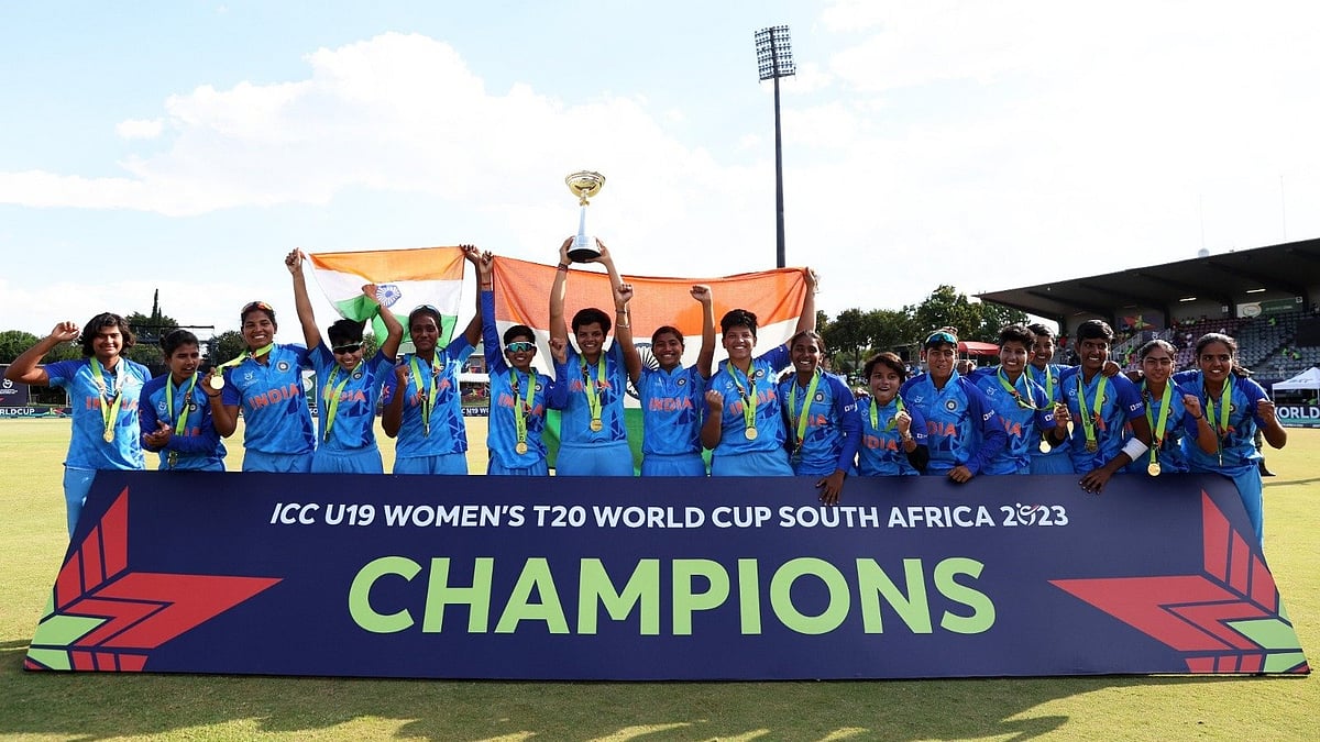 X/ncbn : The Indian women's U-19 team are the inaugural winners of the ICC Under-19 Women's T20 World Cup.