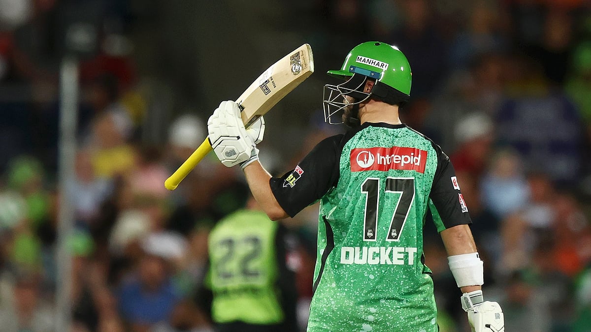 Photo: X | Melbourne Stars : Melbourne Stars batter Ben Duckett.