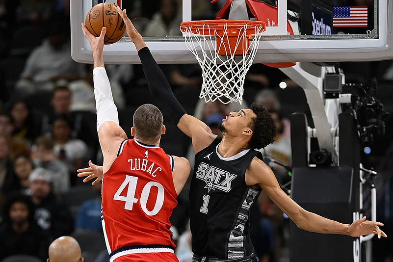 Clippers Spurs Basketball