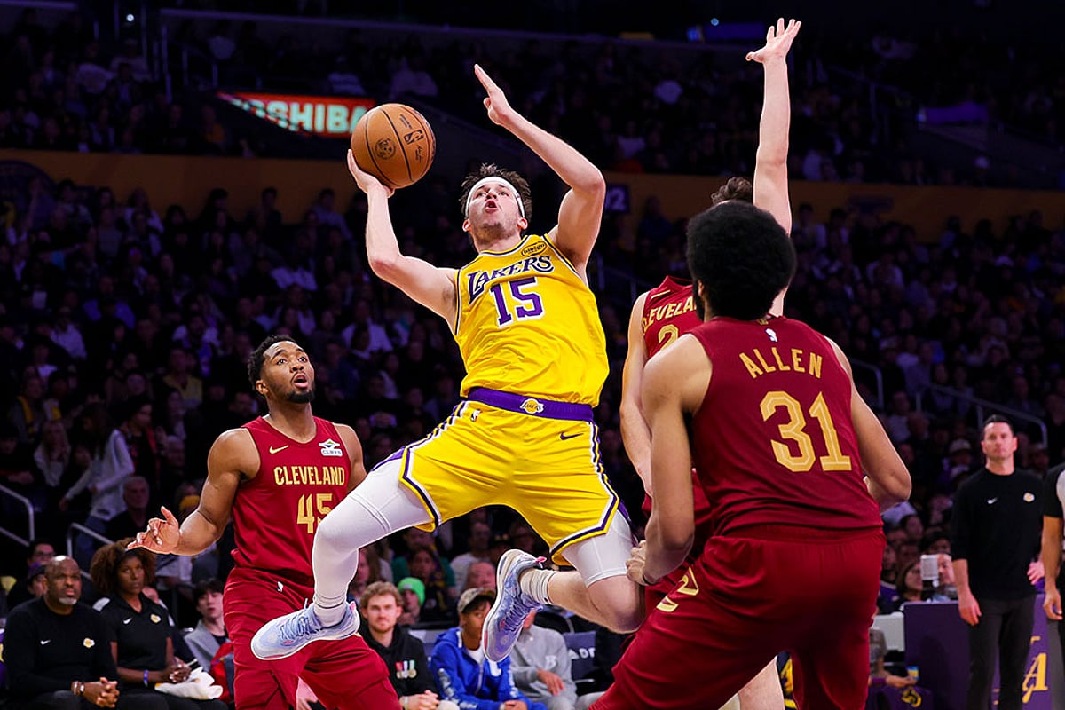 Lakers Cavaliers Basketball