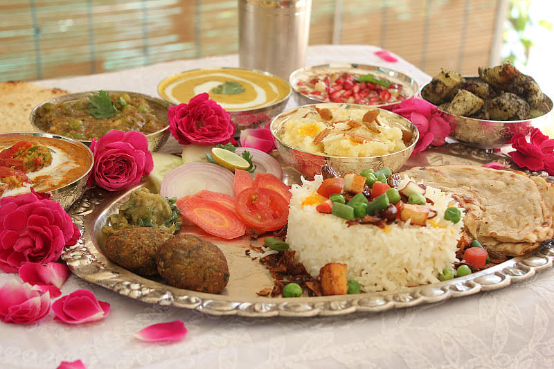 Awadhi Thali