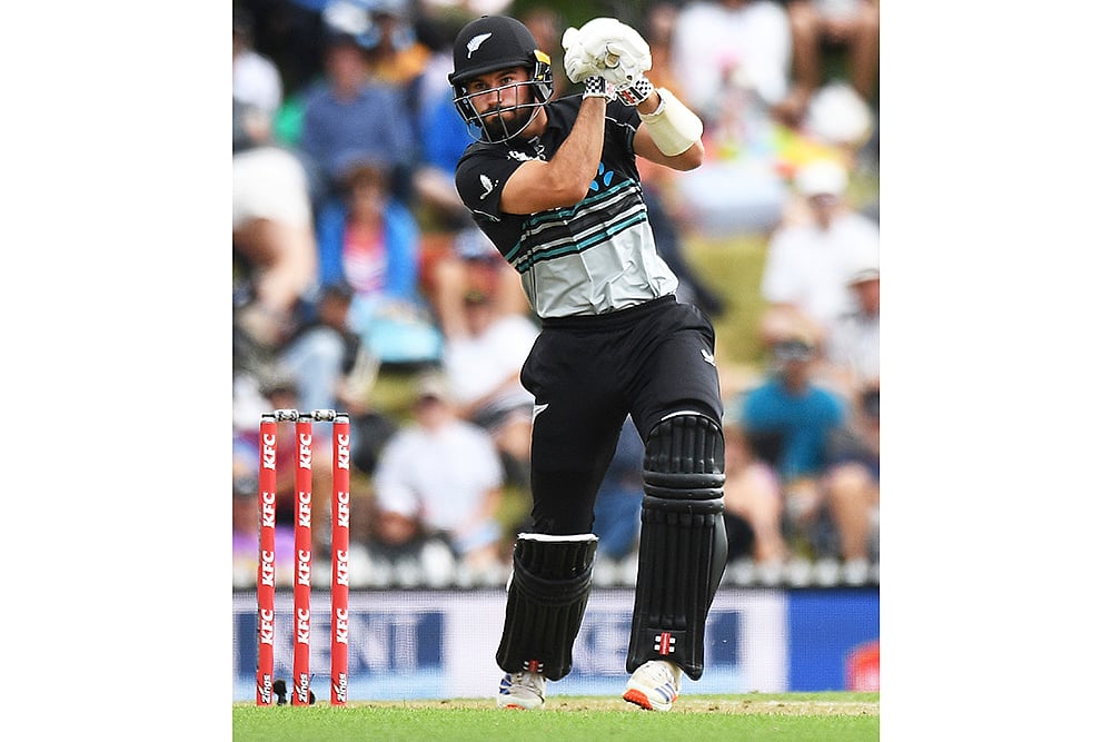 New Zealand Vs Sri Lanka Cricket NZ Vs SL 3rd T20I photo gallery: Tim Robinson