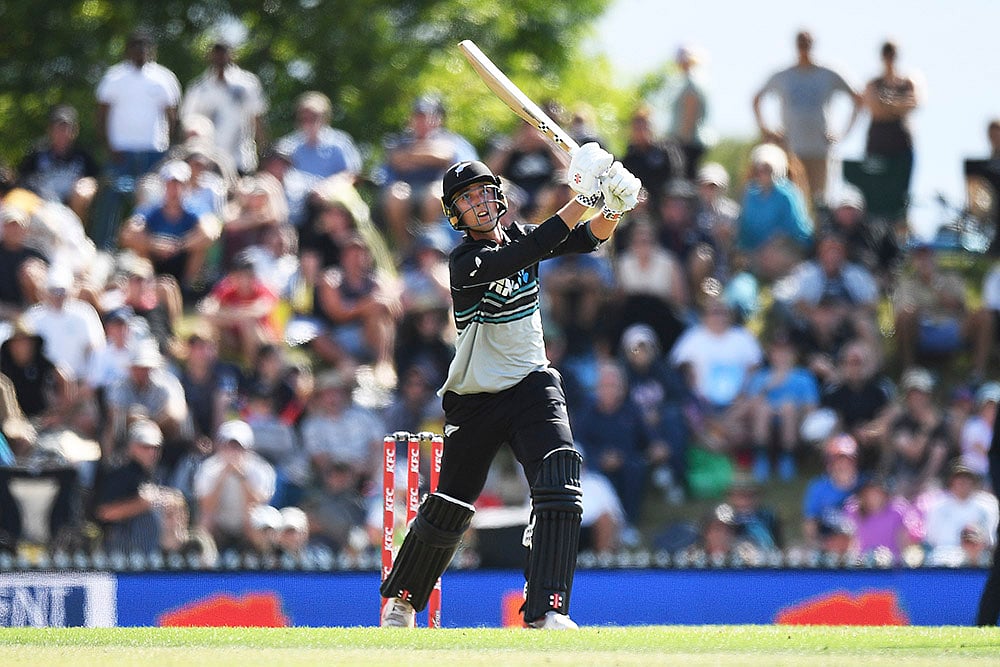 New Zealand Vs Sri Lanka Cricket NZ Vs SL 3rd T20I photo gallery: Zak Foulkes