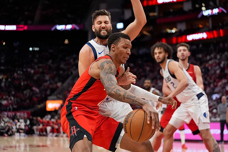 NBA basketball game Houston Rockets vs Dallas Mavericks match photos: Jabari Smith Jr