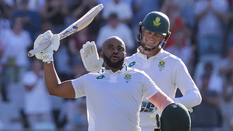 Temba Bavuma second South Africa vs Pakistan Test