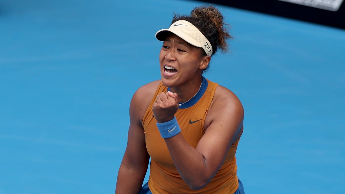 Naomi Osaka is into the Auckland semis