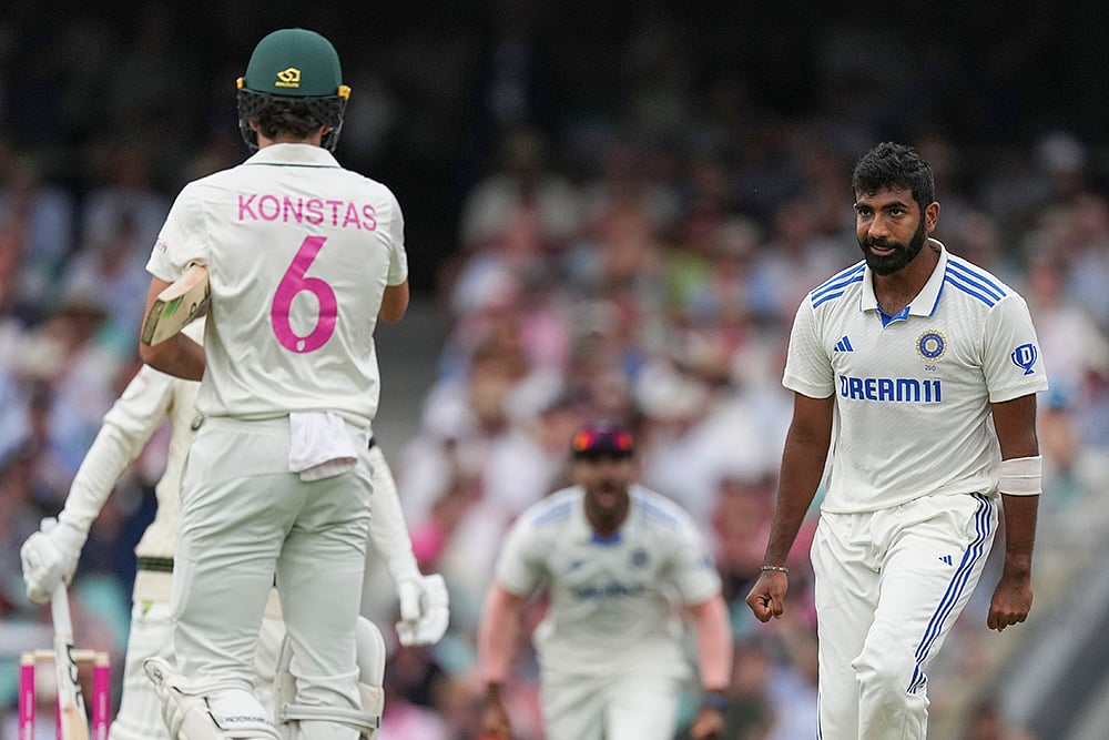 Australia vs India Cricket 5th Test Day 1 match at the SCG photos: Jasprit Bumra