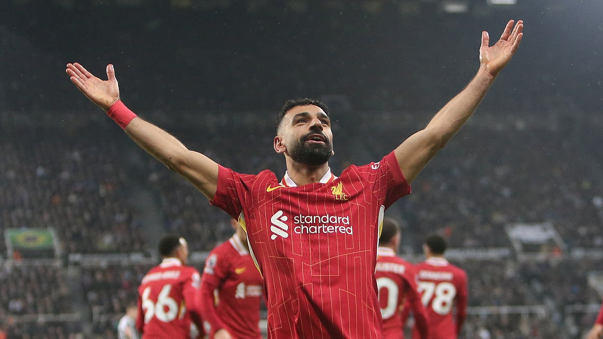 Liverpool superstar Mohamed Salah - null